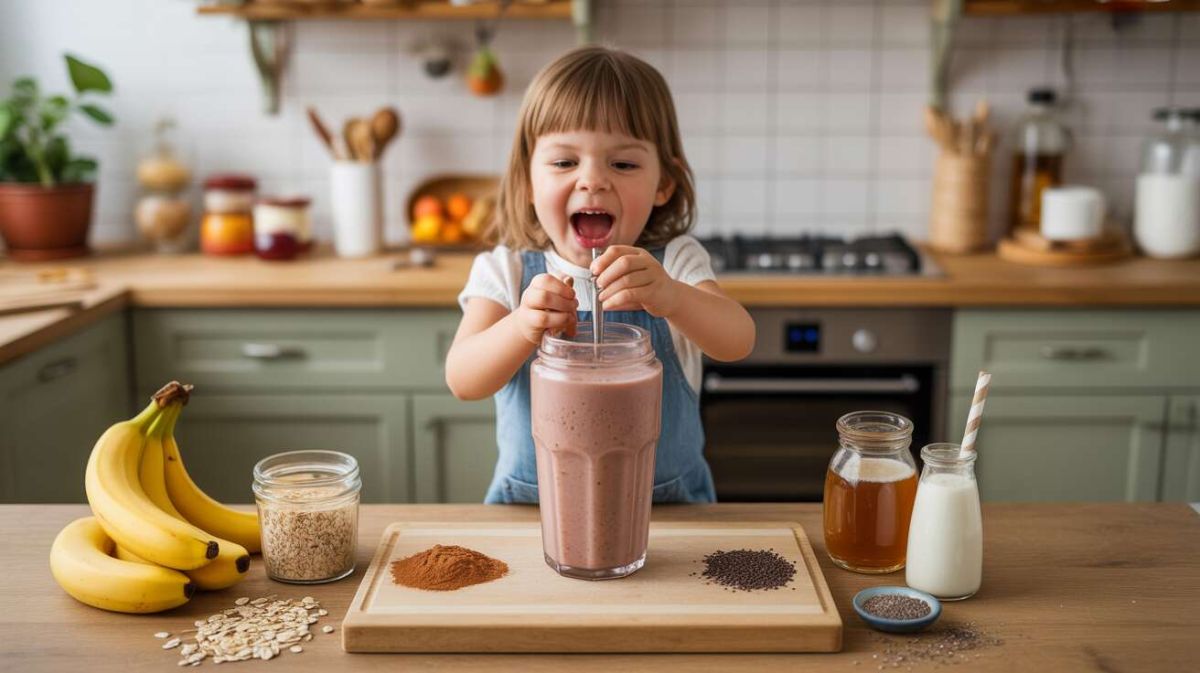 Le smoothie qui séduit vos enfants et booste leur matinée