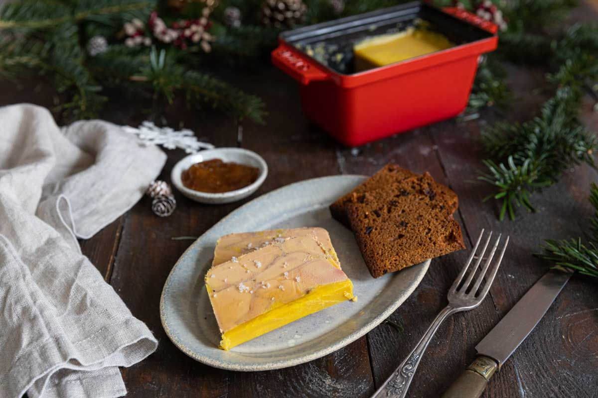 Une terrine de foie gras poêlé, festive et sans tracas