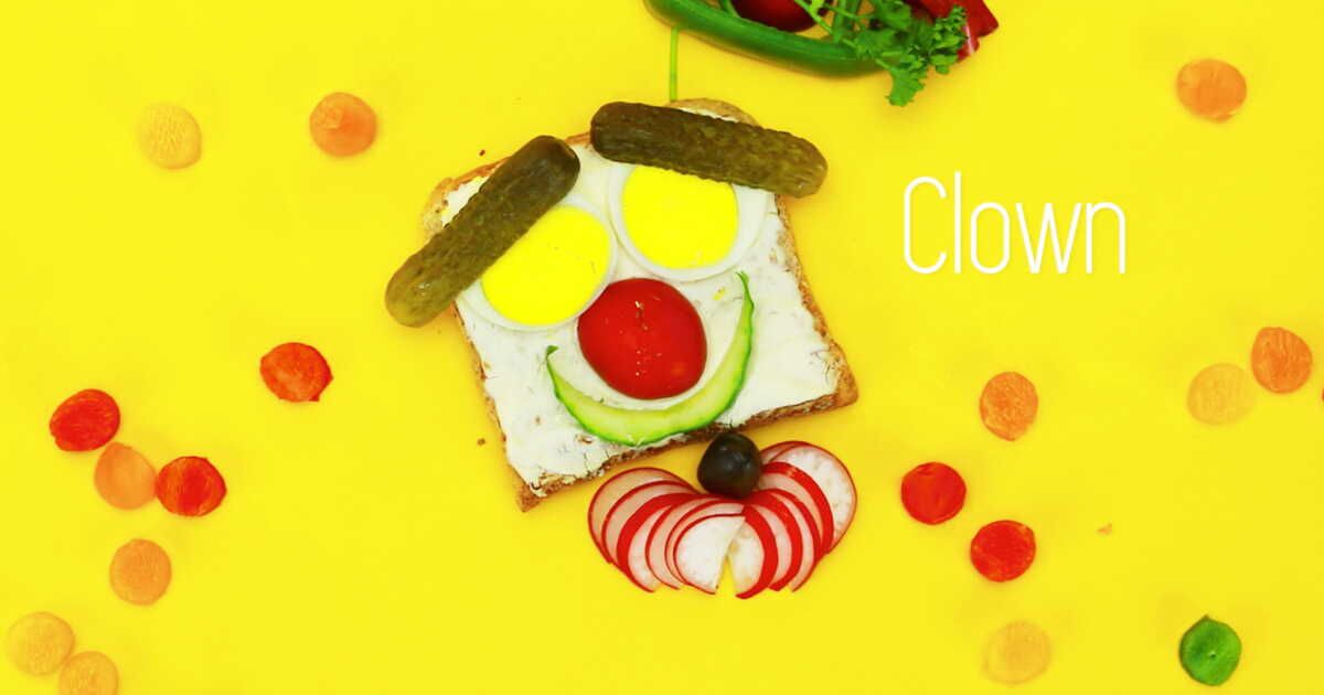 L'art de la tartine clown : une cuisine ludique et savoureuse