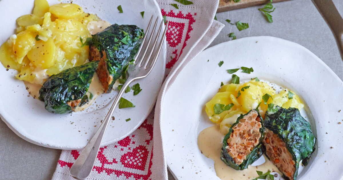 Une délicieuse rencontre entre porc et veau : les paupiettes aux épinards