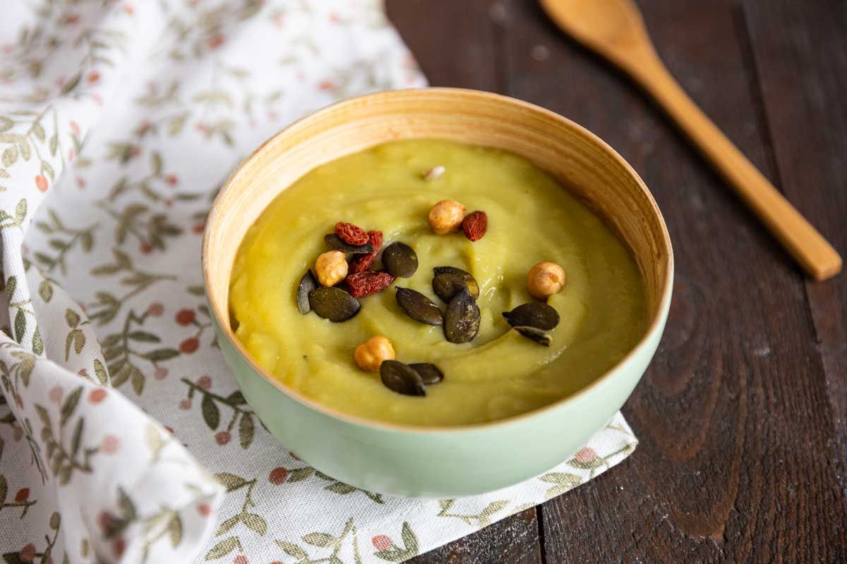 Velouté de pois cassés au Companion