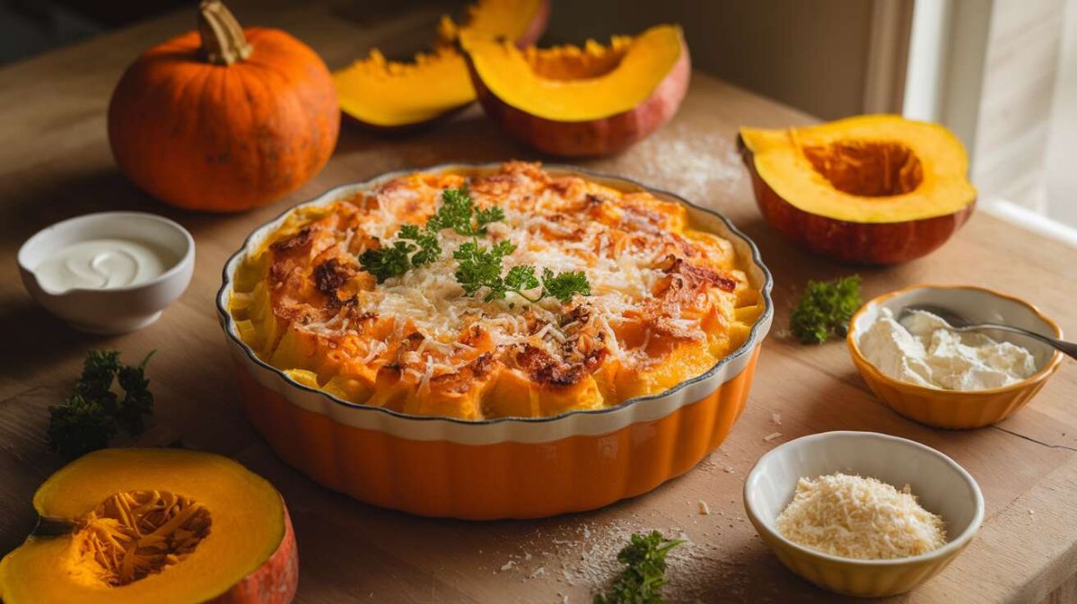 Savourez un gratin de potiron léger au persil : une recette irrésistible