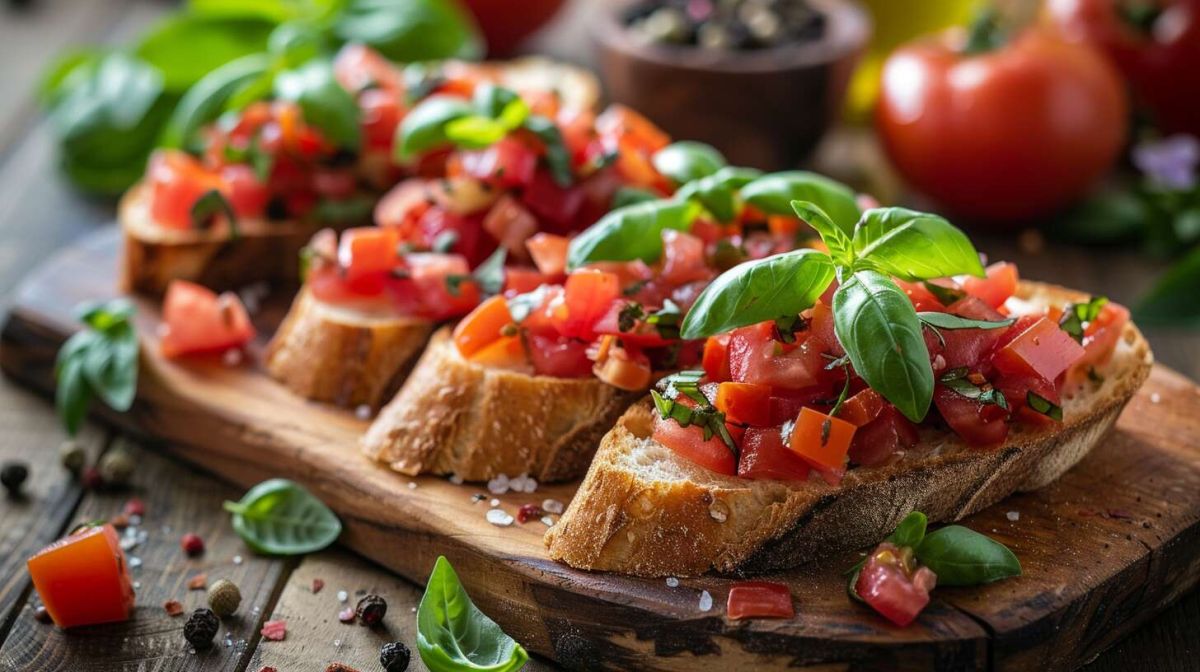 Découvrez la bruschetta parfaite en toute simplicité