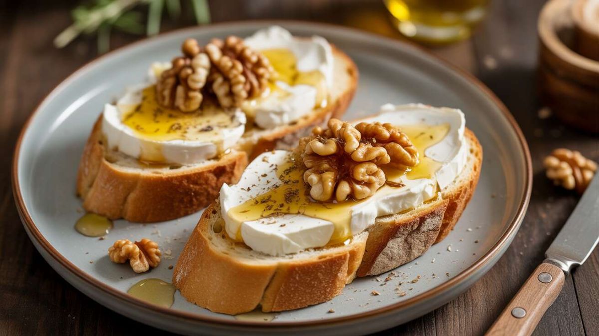 Savourez la bruschetta au fromage de chèvre : un délice irrésistible