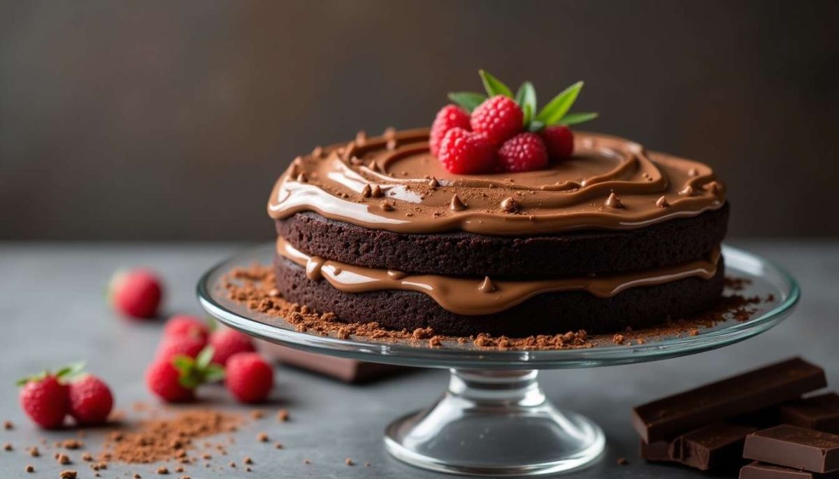 Découvrez la recette du moelleux gâteau au chocolat sans farine