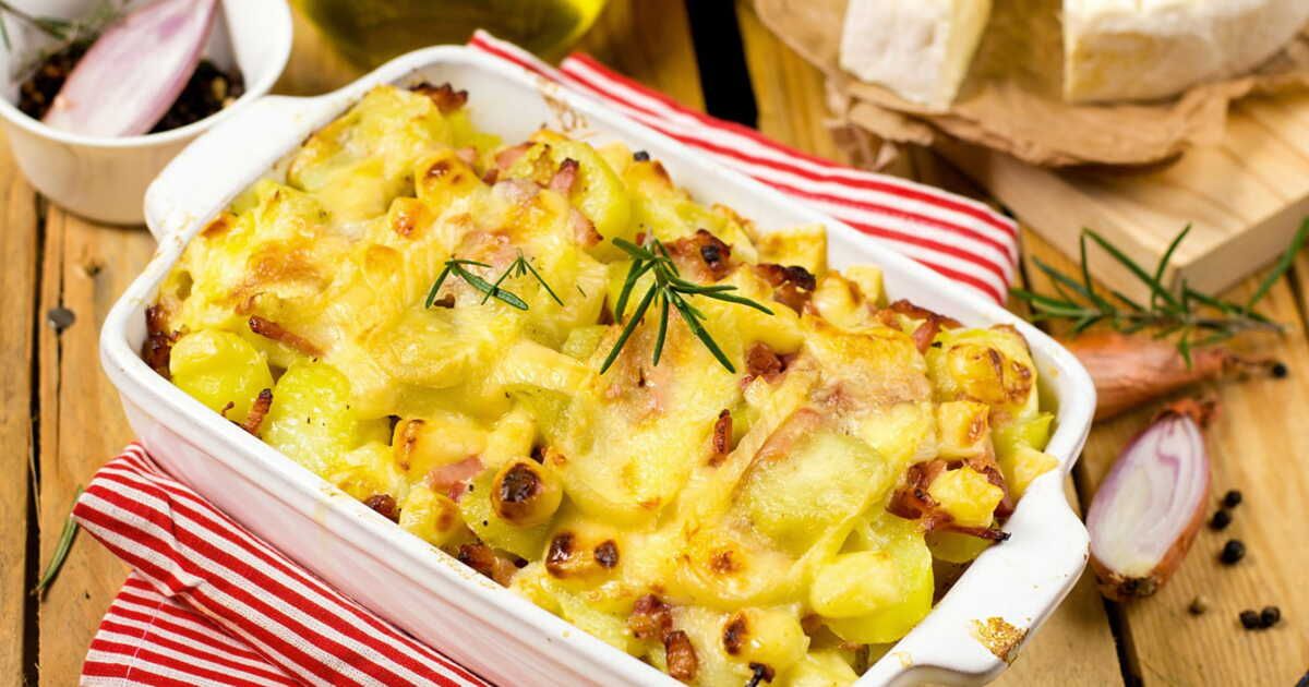 Une poireauflette légère pour redécouvrir la tartiflette