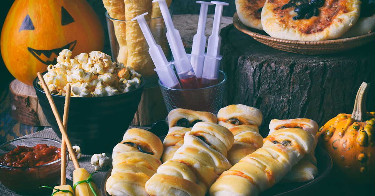 3 recettes salées pour un buffet d'Halloween incontournable
