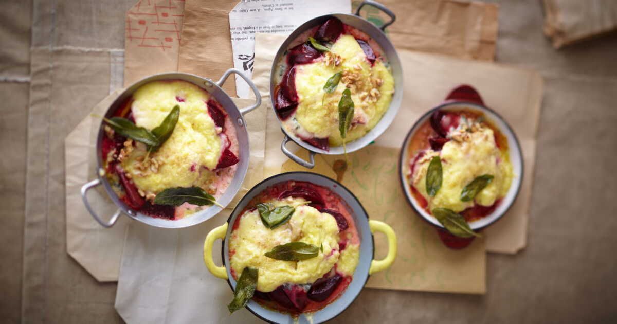 Une délicieuse purée de pommes de terre et betteraves à découvrir