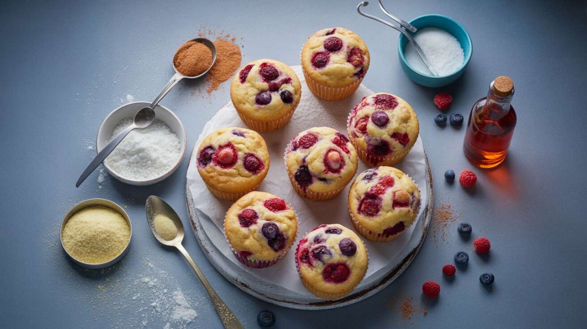 Muffins aux fruits rouges : la recette estivale incontournable