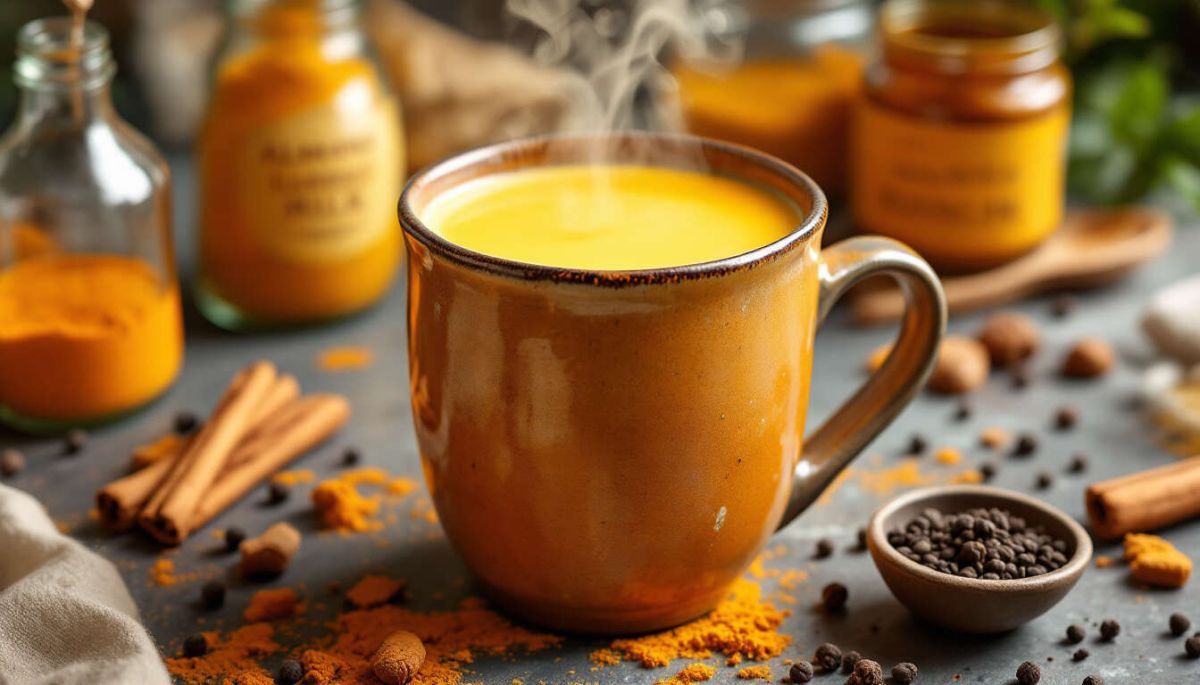 La magie du golden milk : une boisson réconfortante au curcuma