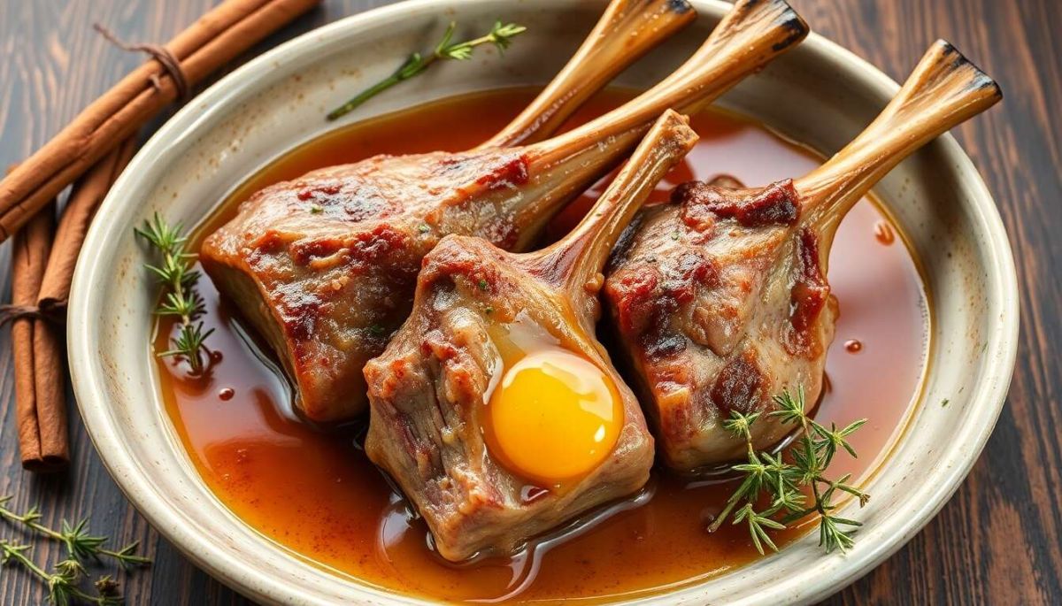 la souris d'agneau au four : un délice réconfortant à savourer