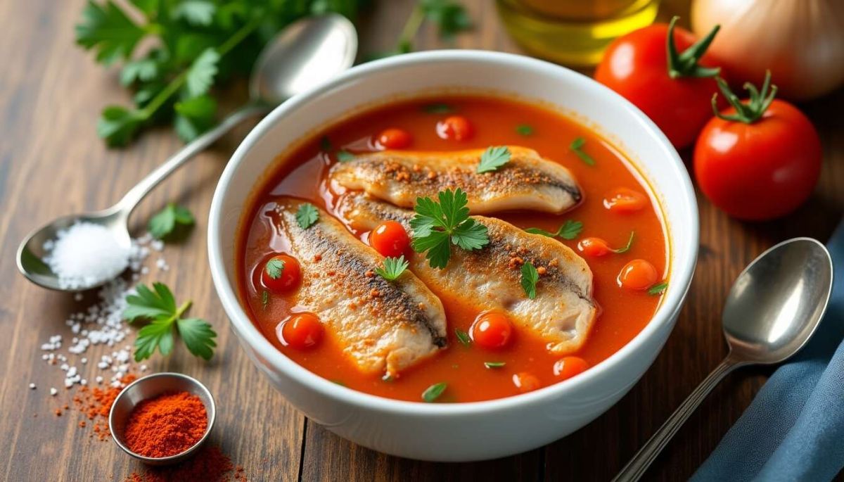 Une soupe de poisson réconfortante à préparer en un clin d'œil