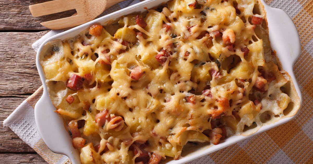 Un gratin de pommes de terre qui allie tartiflette et réconfort