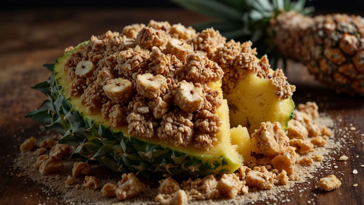 Un crumble d'ananas irrésistible pour vos desserts