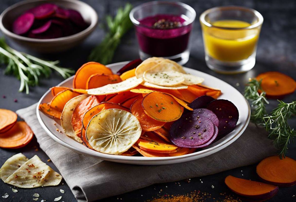 Transformez vos légumes en chips croustillantes au four