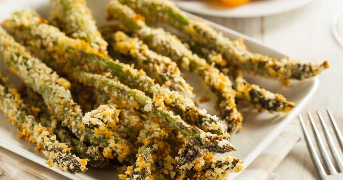 Savourer les asperges panées avec la touche du chef étoilé Jean-François Piège