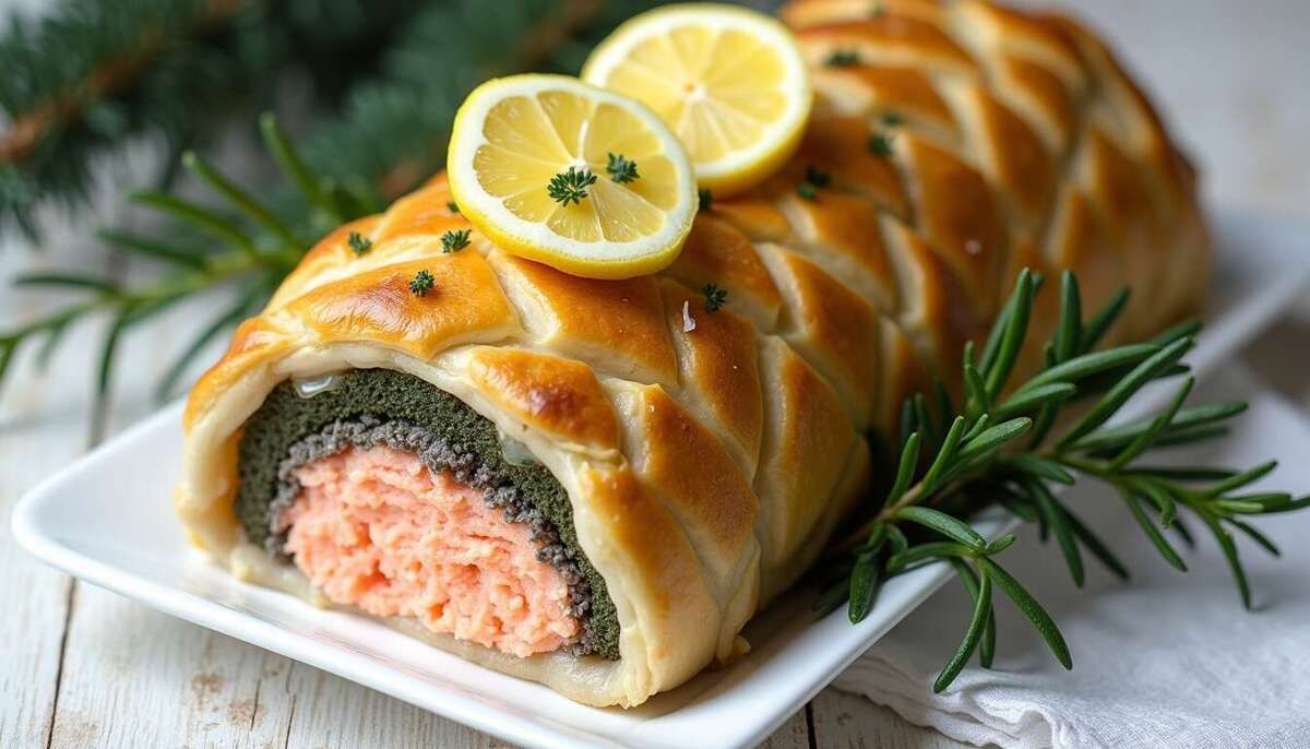 Découvrez la recette traditionnelle du koulibiac revisité