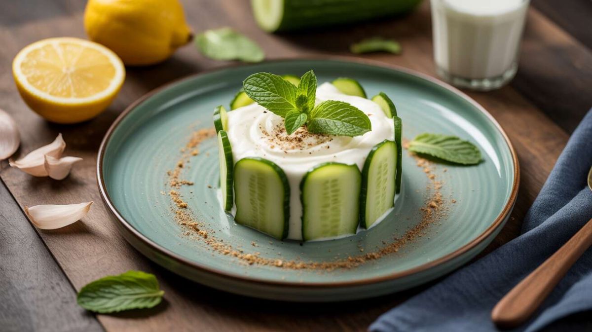Ce n’est pas une soupe, ce n’est pas un smoothie : découvrez le velouté glacé de concombre à la menthe