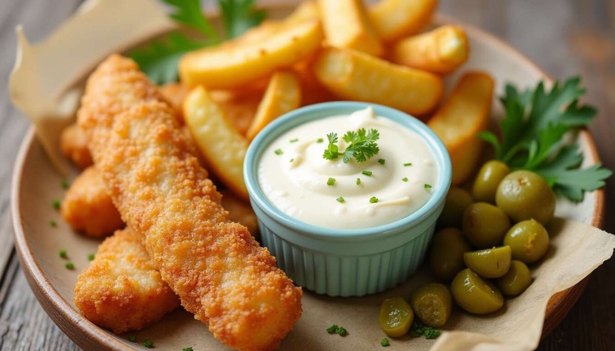 Recette incontournable de sauce fish and chips maison