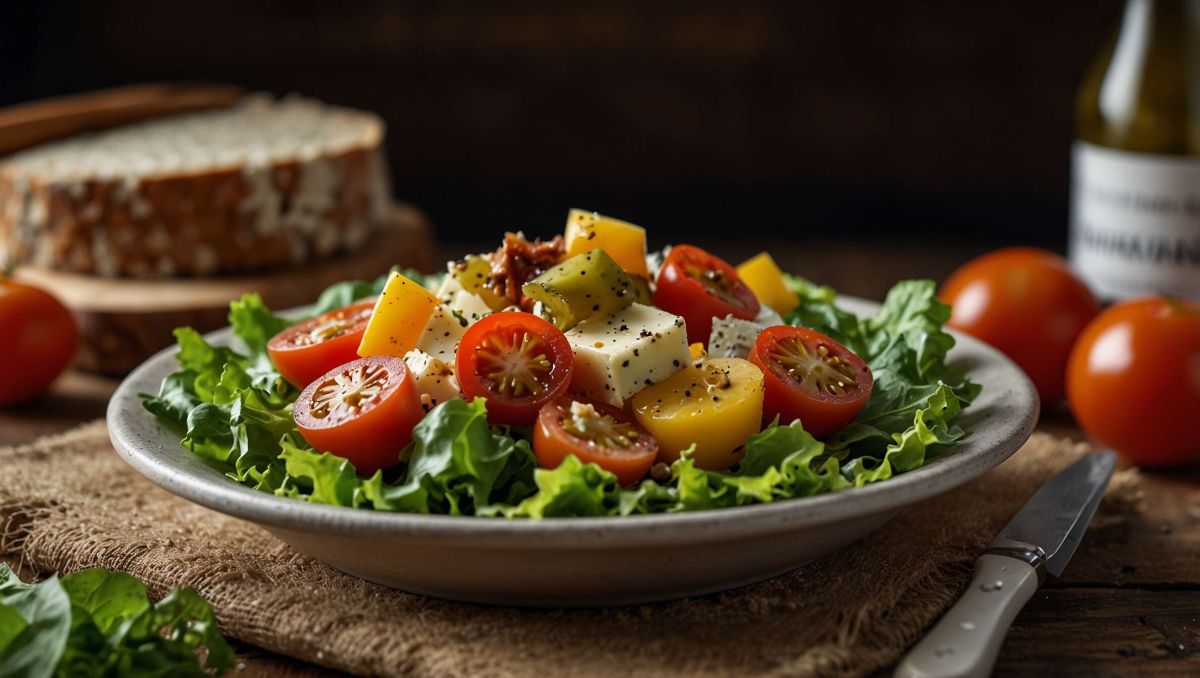 Une salade ardéchoise à savourer sans modération