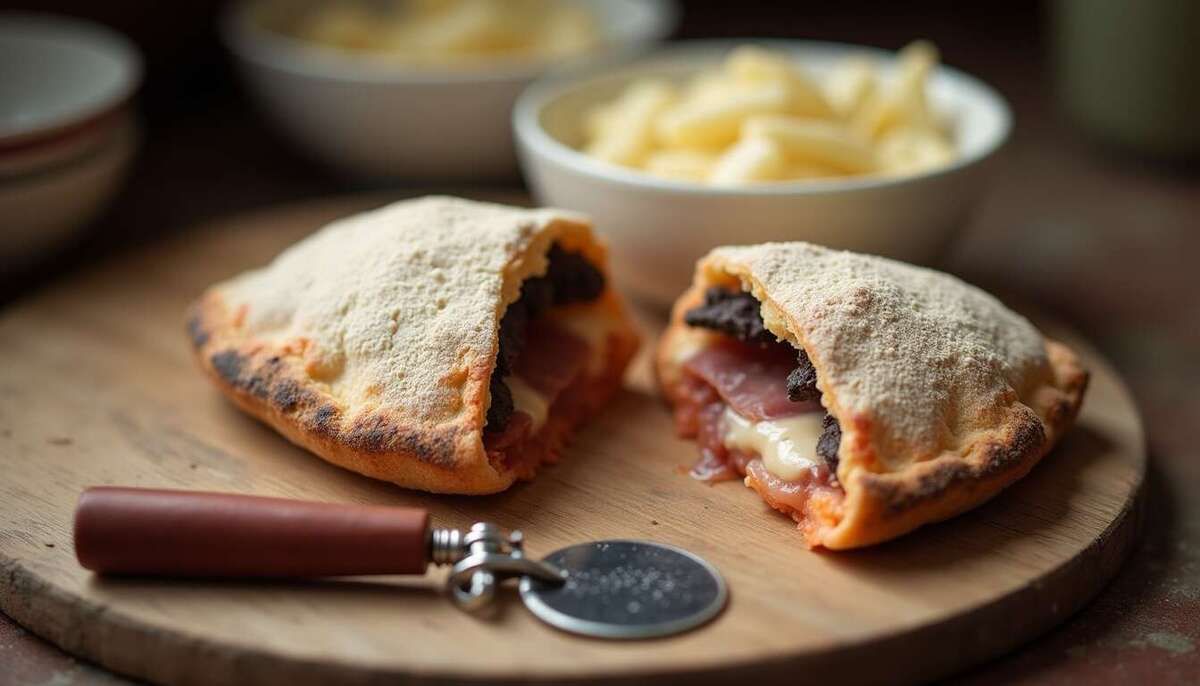 Découvrez la gourmandise des mini calzones tomate-mozzarella