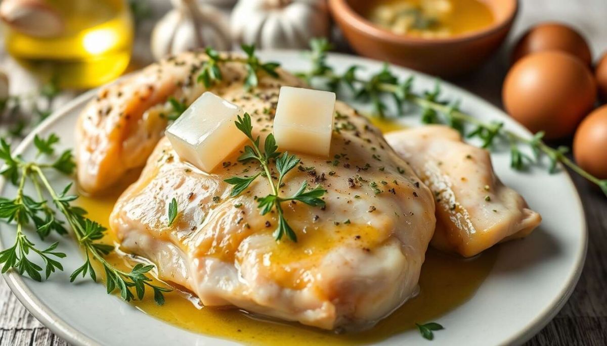 Un plat réconfortant : le poulet à l'estragon