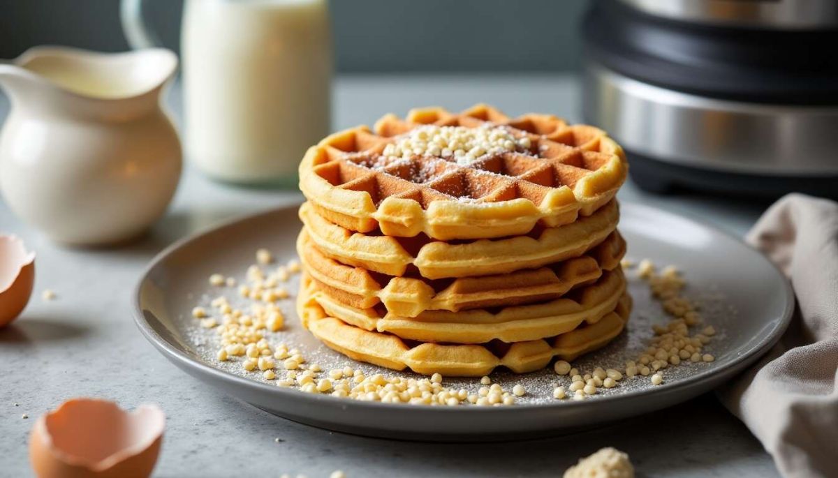 Recette de pâte à gaufre avec Thermomix
