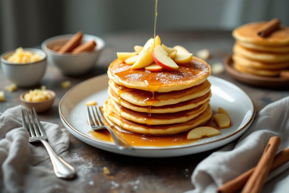 Des pancakes aux pommes râpées qui rivalisent avec vos viennoiseries préférées