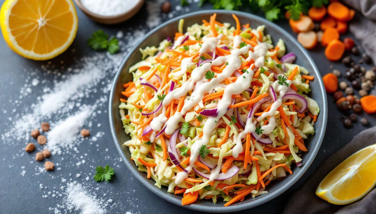 la recette parfaite de coleslaw maison : fraîcheur et saveurs au rendez-vous