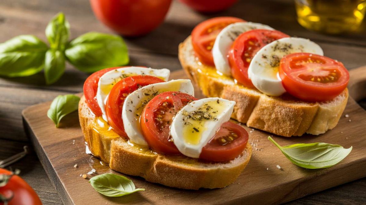 Bruschetta tomate mozzarella : une touche d'Italie sur vos tables
