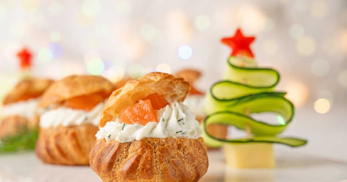 Des petits choux salés pour un apéritif de fête réussi