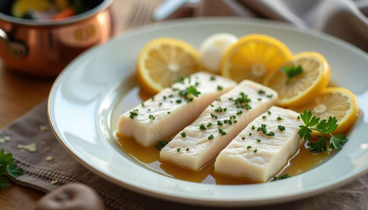 Une recette de cabillaud au court-bouillon qui émerveille les papilles