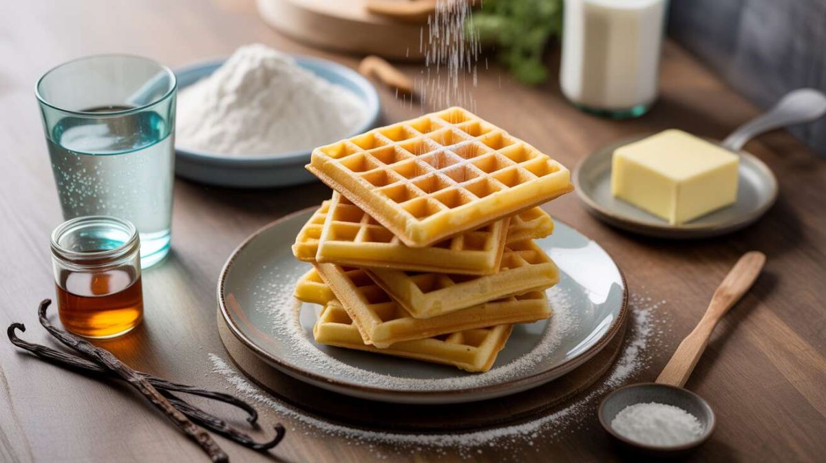 Des gaufres légères et croustillantes pour un goûter irrésistible