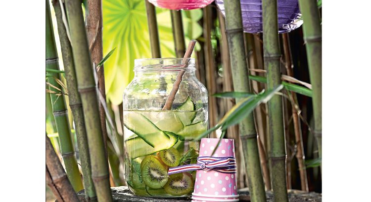 Un cocktail vert rafraîchissant pour les chaudes journées d'été