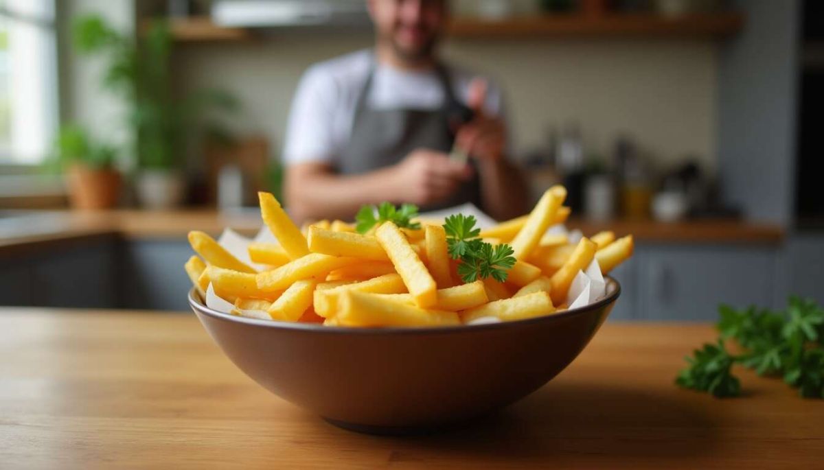 Les secrets de Cyril Lignac pour des frites maison irrésistiblement croustillantes