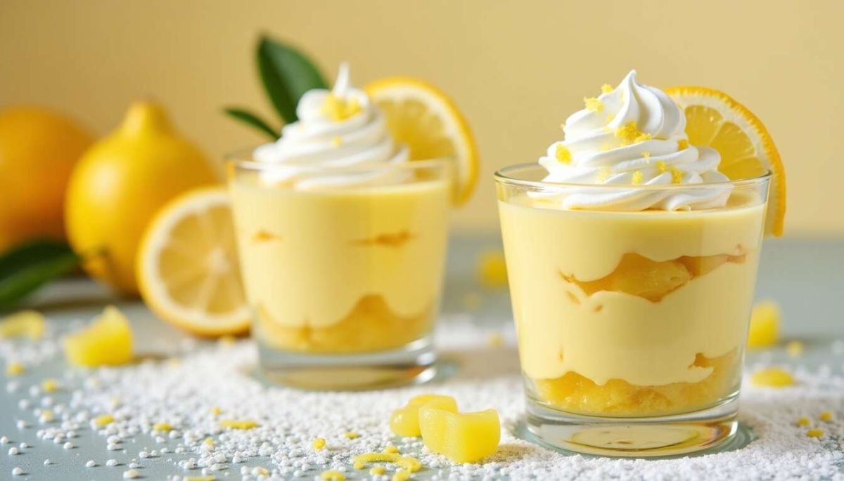 la légèreté d'une mousse au citron qui émerveille les papilles