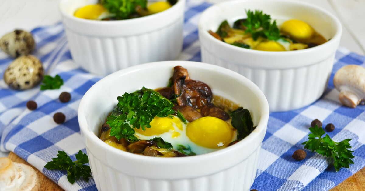 la recette d'œuf cocotte à la campagnarde revisitée par laurence mariotte