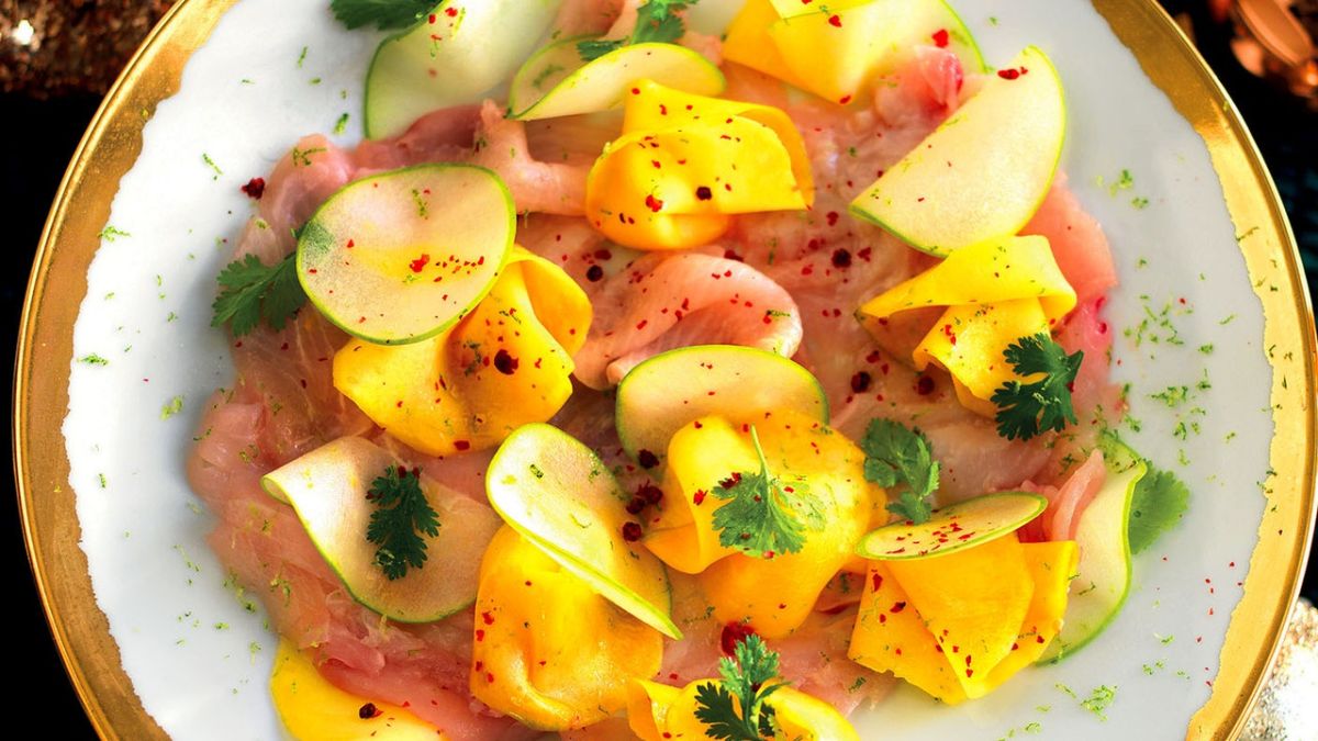 Un carpaccio de sériole pour des dîners festifs inoubliables